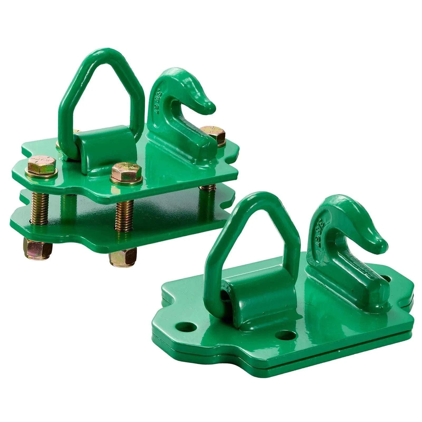 Heavy-Duty Tractor Bucket Hooks 2 Pack 12000–15000 lbs Capacity-8 x 4.25 in 12000lbs / United States