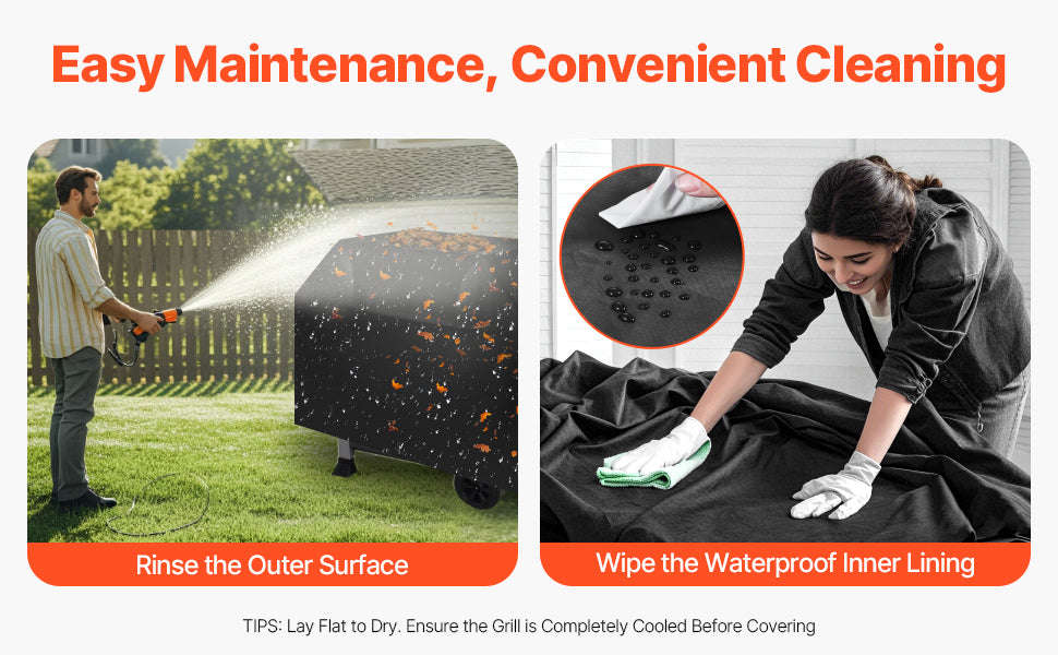 Heavy Duty Waterproof Grill Cover-60inch / United States