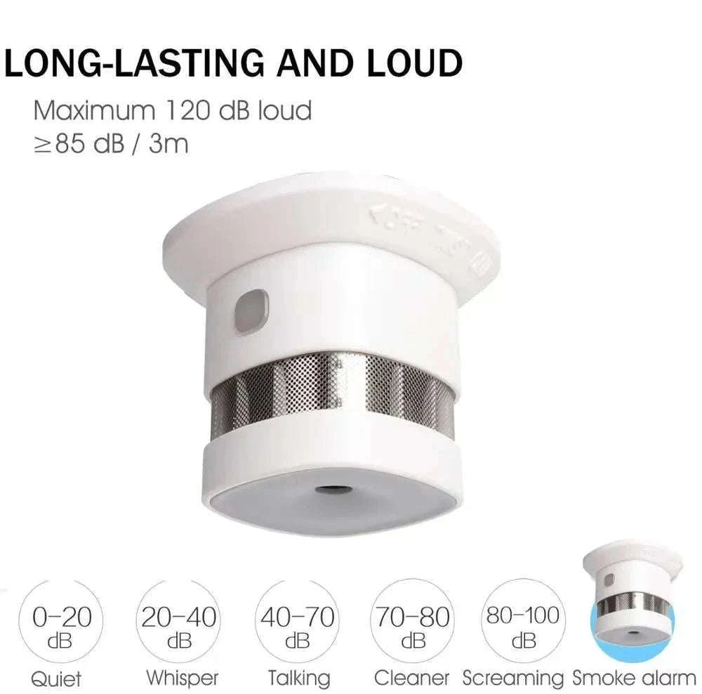 HEIMAN Zigbee Smoke Detector for Smart Home Protection-1pcs
