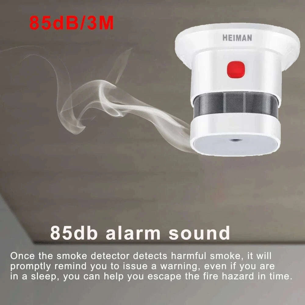 HEIMAN Zigbee Smoke Detector for Smart Home Protection-1pcs
