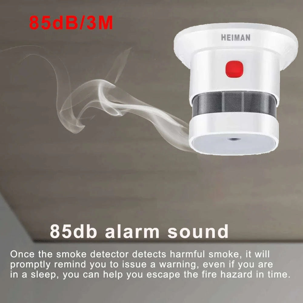 HEIMAN Zigbee Smoke Detector for Smart Home Safety-1pcs