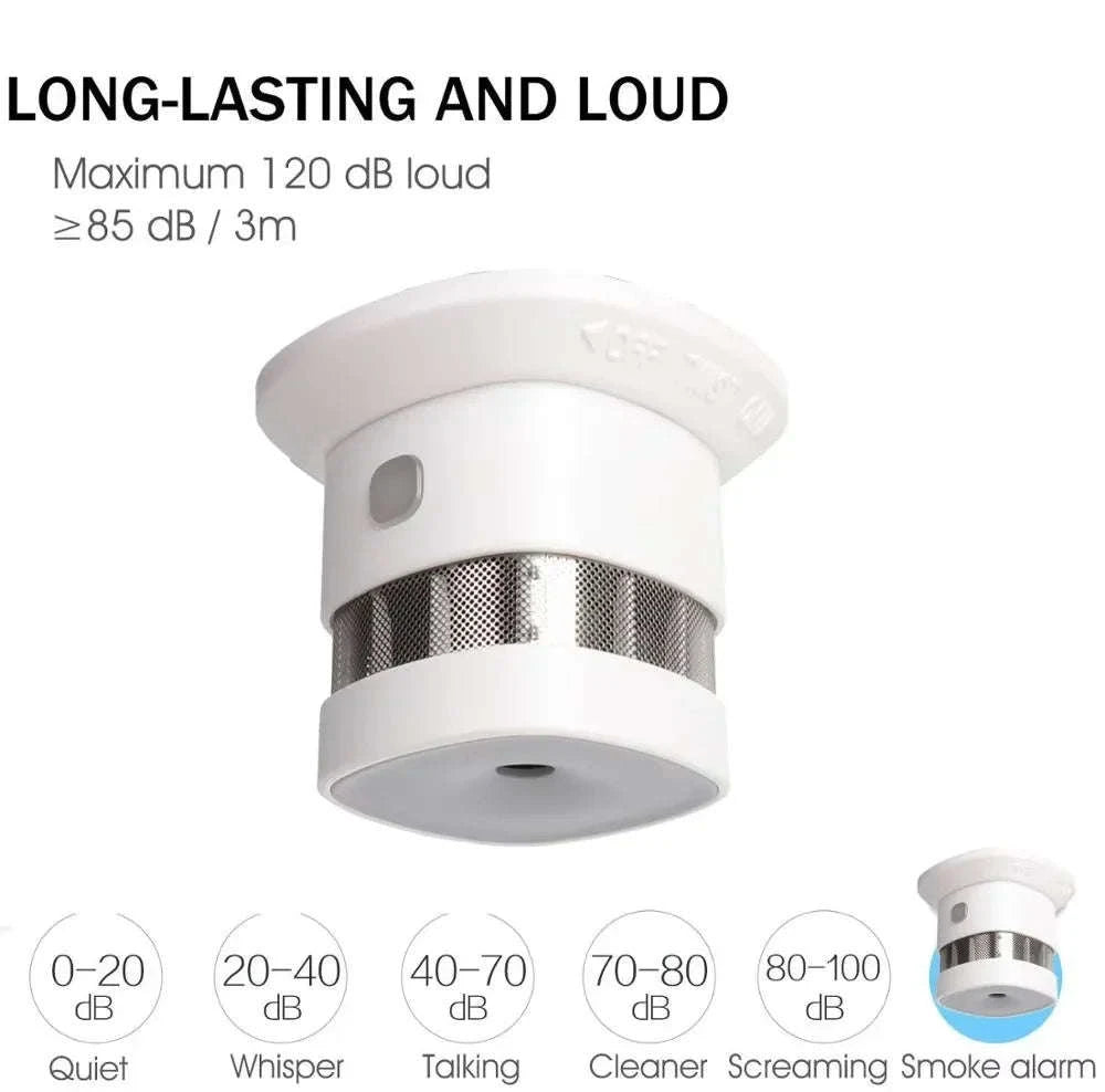 HEIMAN Zigbee Smoke Detector for Smart Home Safety-1pcs