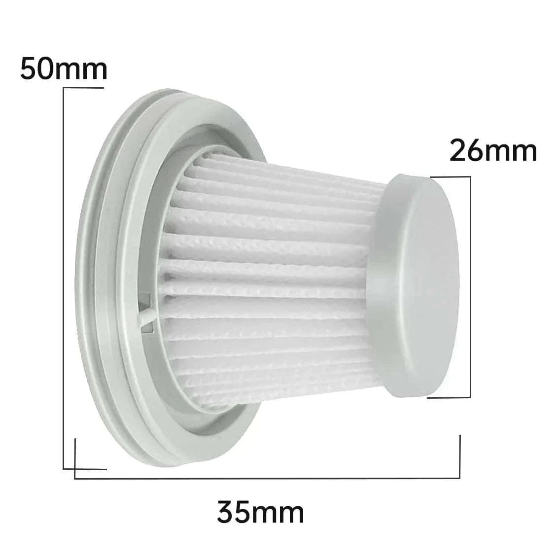 Hepa Filter for Xiaomi Mijia Handy Vacuum Cleaner-4PCs