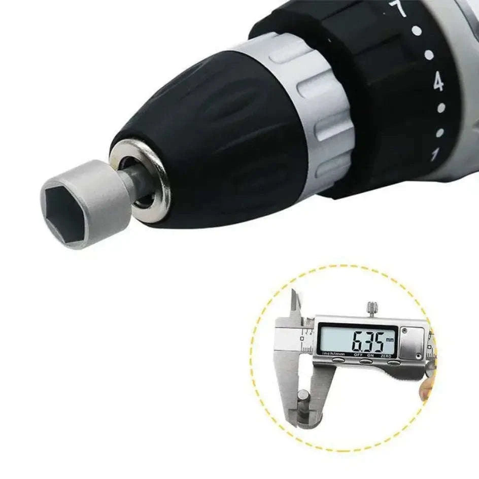 Hex Socket Nut Driver Set 5–13mm Multi-Size Wrench Bit Kit-United States / 9pcs
