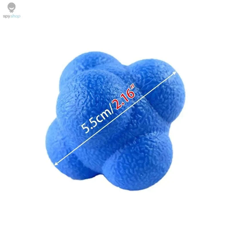 Hexagon Reaction Ball for Agility, Reflexes and Coordination-Green