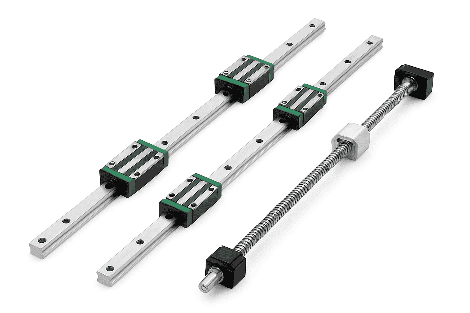 HGR20 Linear Guide Rail Kit with Ballscrew for CNC Machines-2PCS HGR20-700mm / spain