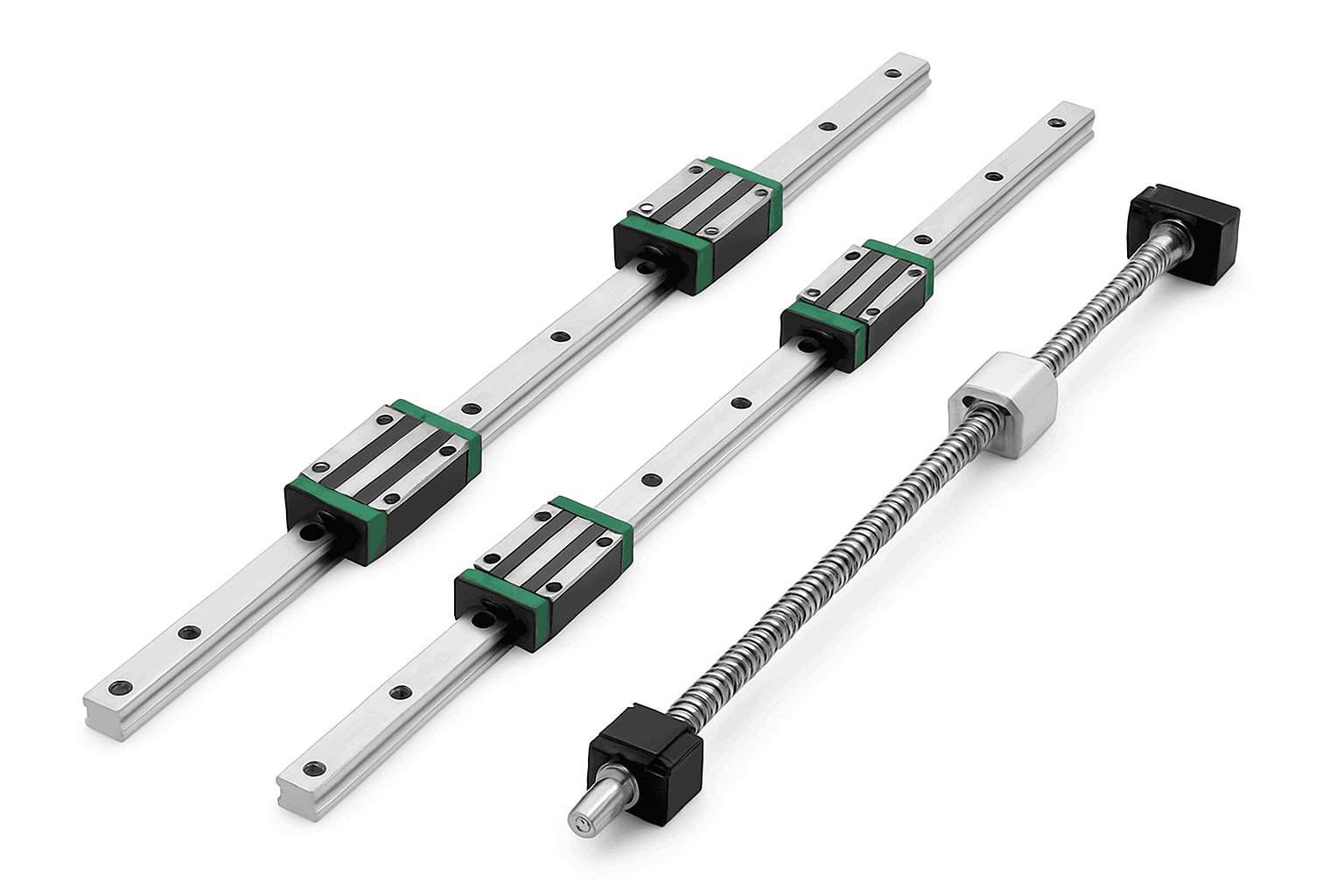 HGR20 Linear Guide Rail Kit with Ballscrew for CNC Machines-2PCS HGR20-700mm / spain