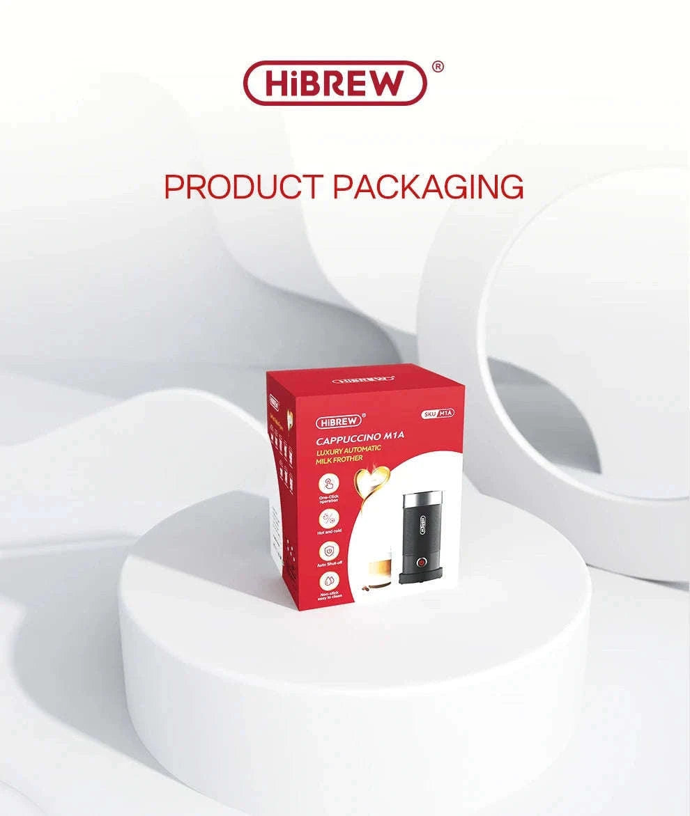 HiBREW Automatic Milk Frother and Warmer M1A-M1A WH / EU