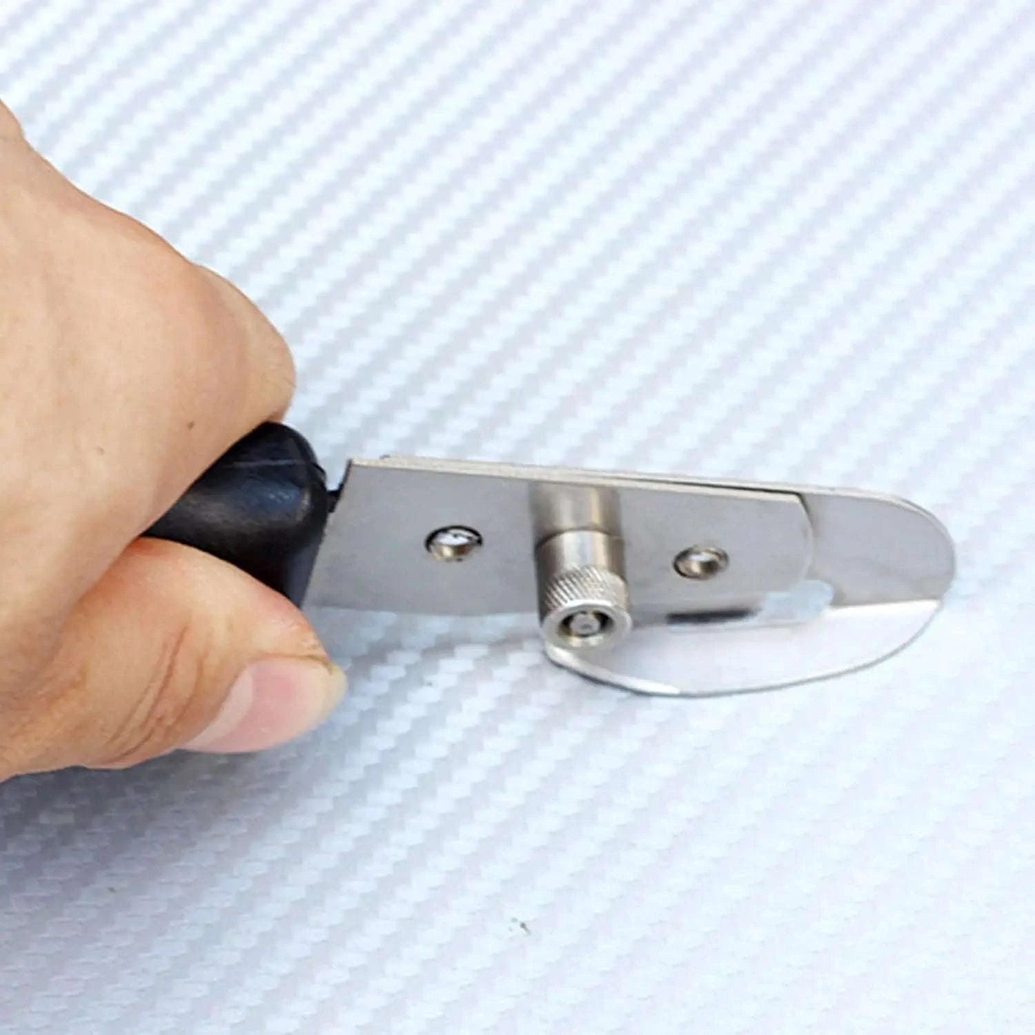 Hidden Blade Safety Utility Knife for Vinyl and Film Cutting-cutter and 2 blades