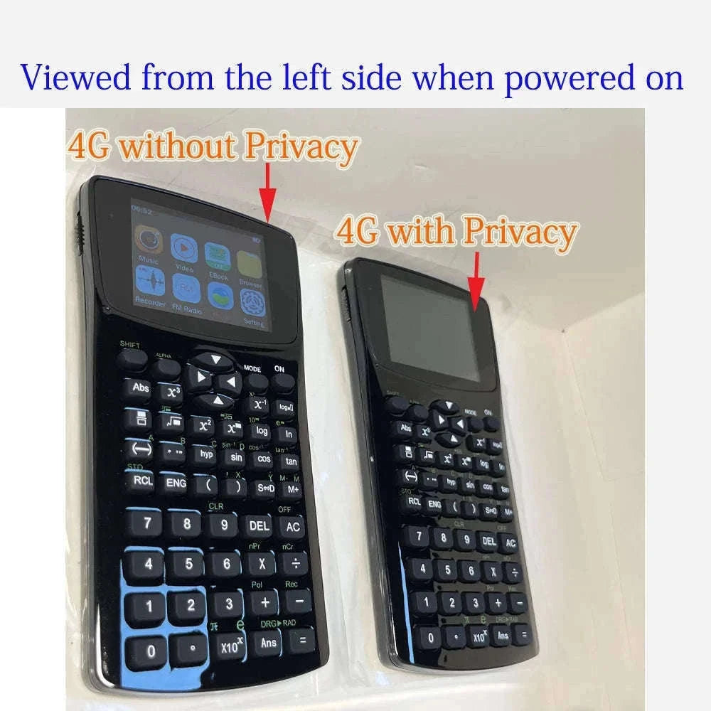 Hidden Calculator Media Player with 4GB Memory and E‑Book Reader-H888-Black / H888-4G