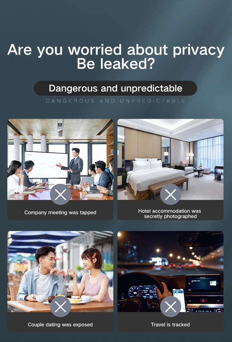 Hidden Camera Detector for Professional Privacy Protection-k18s camera detector