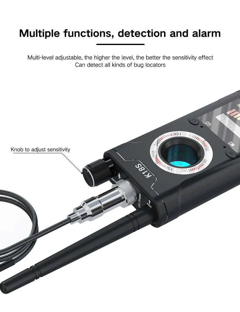 Hidden Camera Detector for Professional Privacy Protection-k18s camera detector