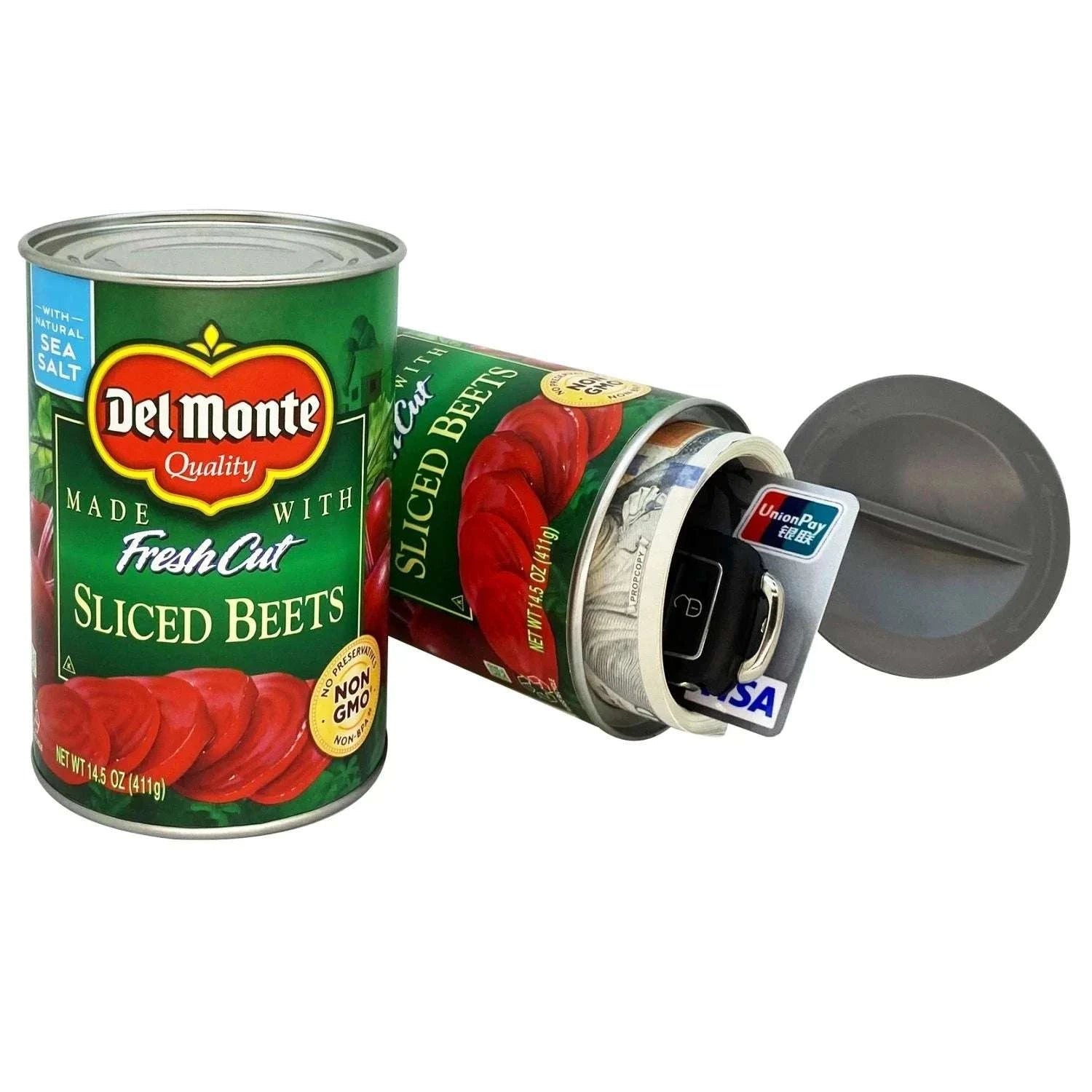 Hidden Diversion Safe Can Secret Stash for Cash & Valuables-