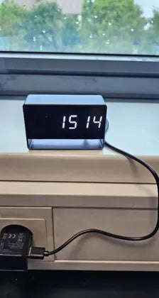 Hidden IP Camera Desk Clock with Remote Viewing-Default Title