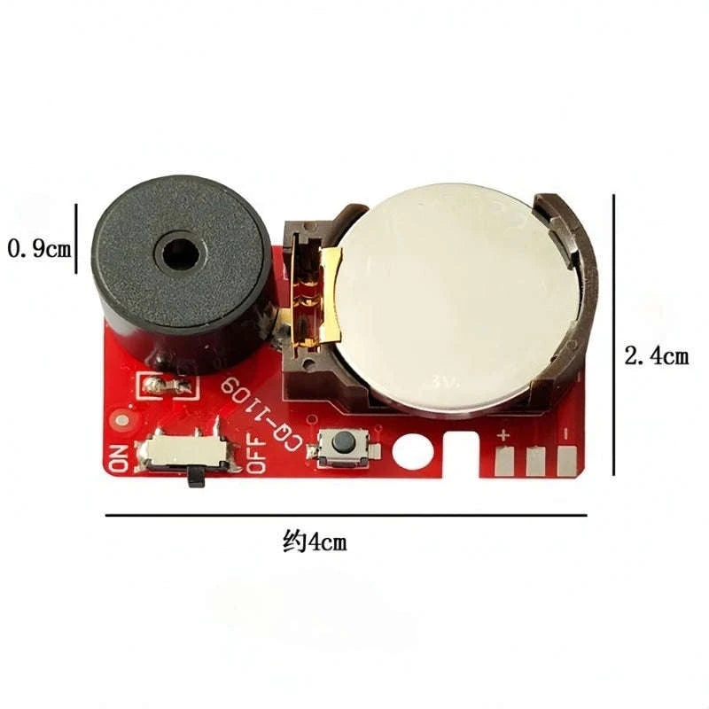 Hidden Prank Noise Generator with Realistic Buzz and Annoying Sounds-Red