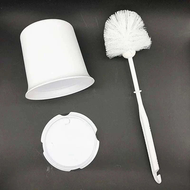 Hidden Toilet Brush Safe Stash Box with Smell Proof Bag-WHITE
