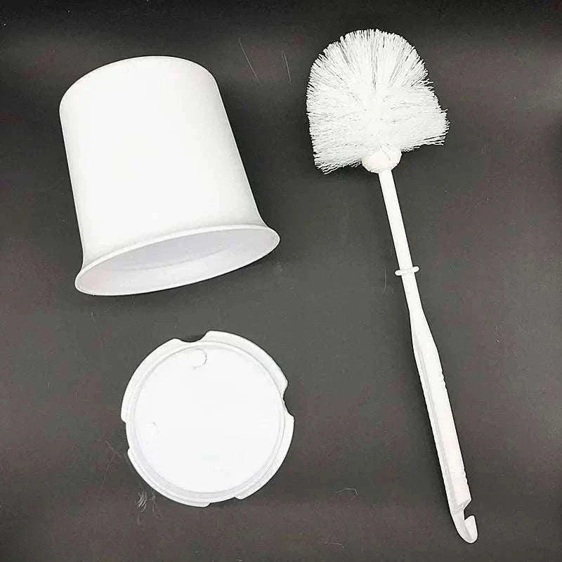 Hidden Toilet Brush Safe Stash Box with Smell Proof Bag-WHITE