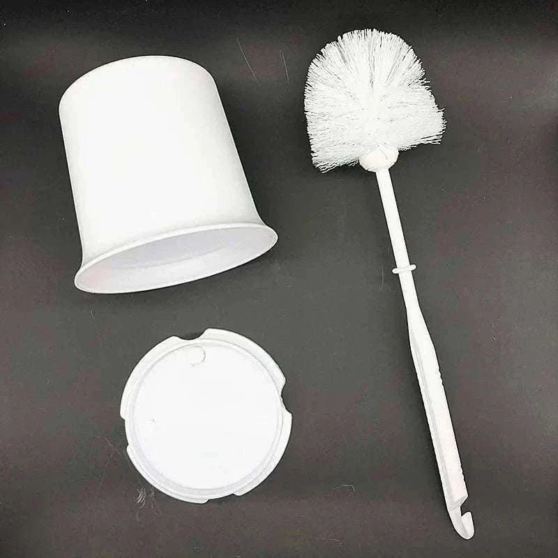 Hidden Toilet Brush Safe Stash Box with Smell Proof Bag-WHITE