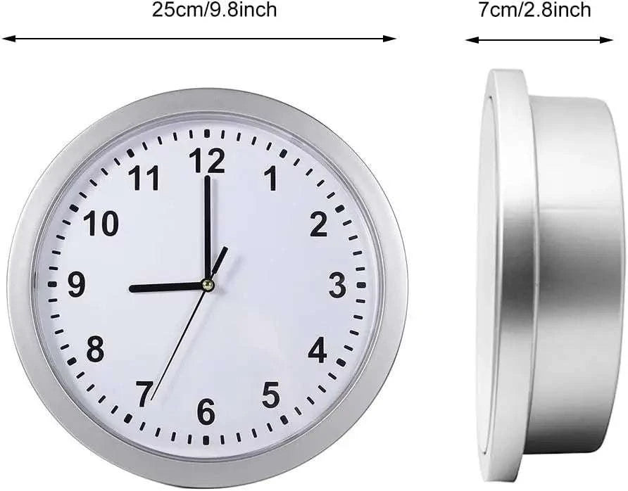 Hidden Wall Clock Safe with Secret Storage for Cash & Valuables-
