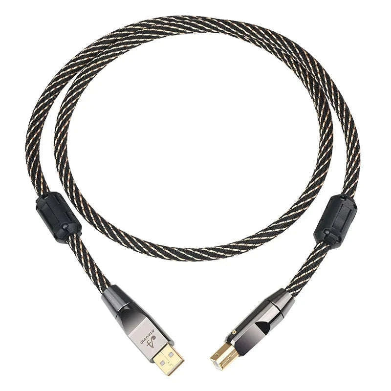 HiFi USB OTG Audio Cable Type C/A to Type B for DAC and Sound Card-1.5m / Upgraded A-C