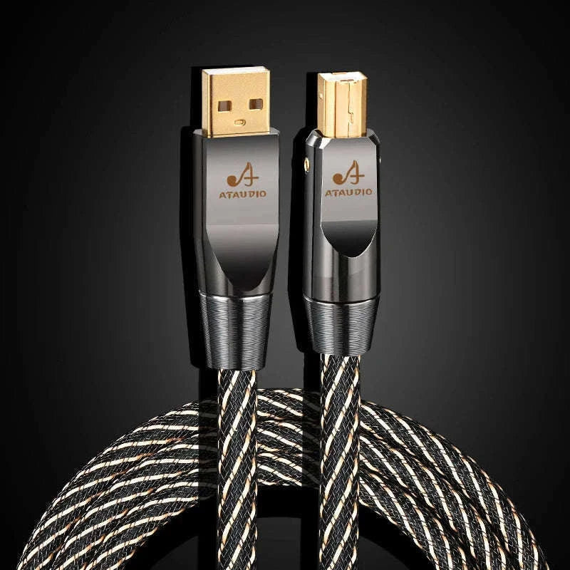 HiFi USB OTG Audio Cable Type C/A to Type B for DAC and Sound Card-1.5m / Upgraded A-C