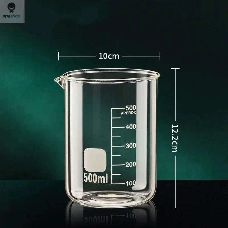 High Borosilicate Glass Measuring Cup – Precision, Heat Resistance, Versatile Use-50ml