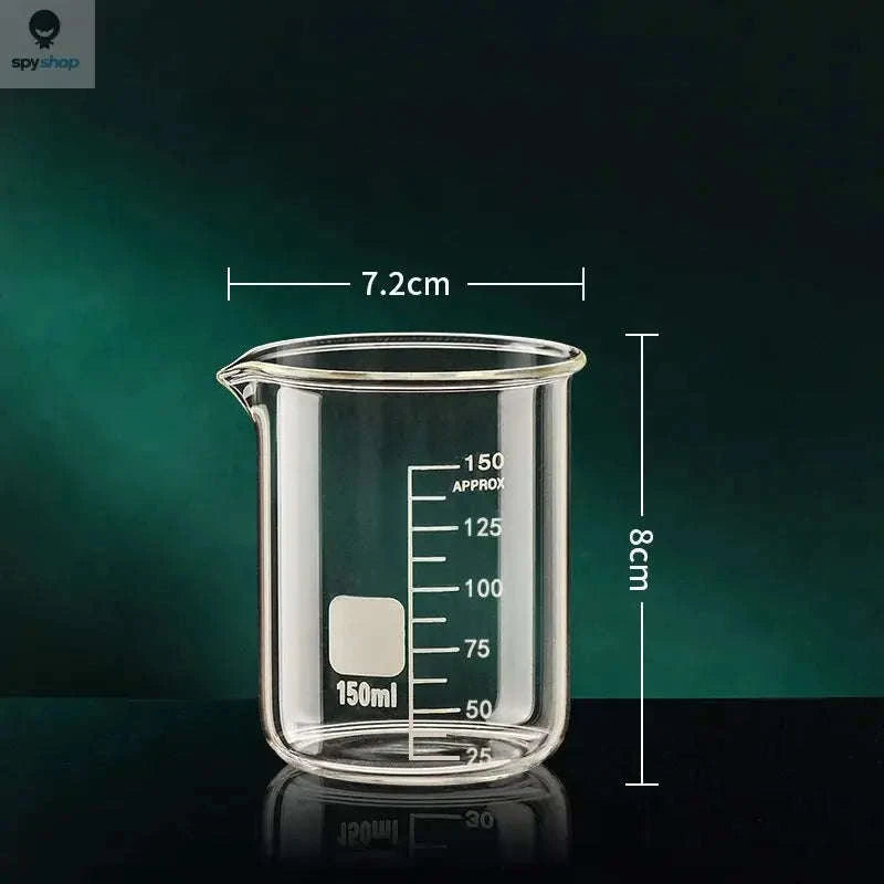 High Borosilicate Glass Measuring Cup – Precision, Heat Resistance, Versatile Use-50ml