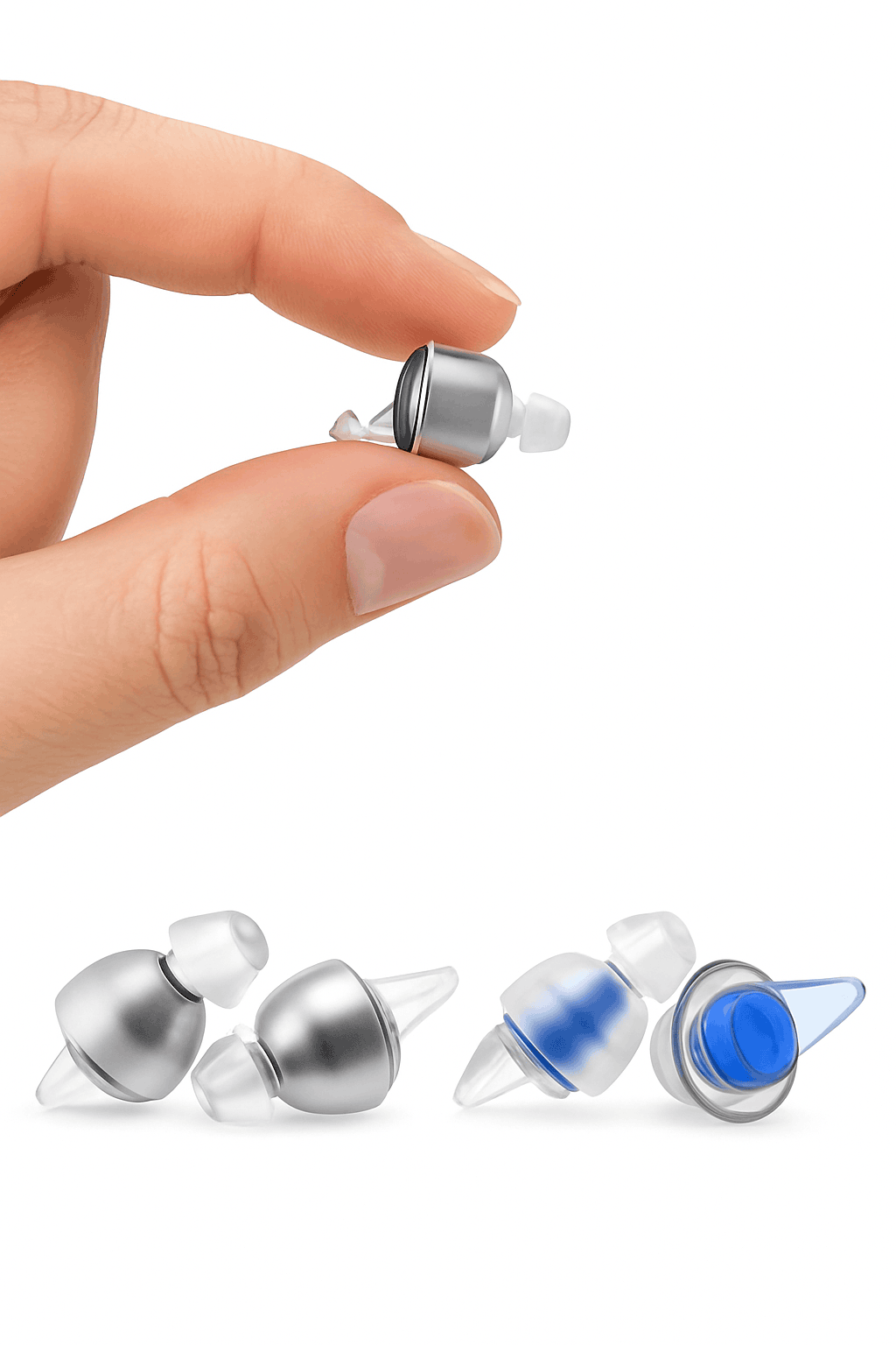 High Fidelity Silicone Ear Plugs for Clearer Sound and Comfort-Red-04