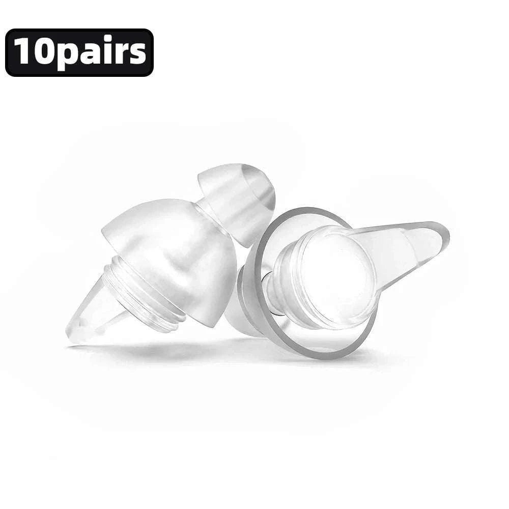 High Fidelity Silicone Ear Plugs for Clearer Sound and Comfort-Red-04