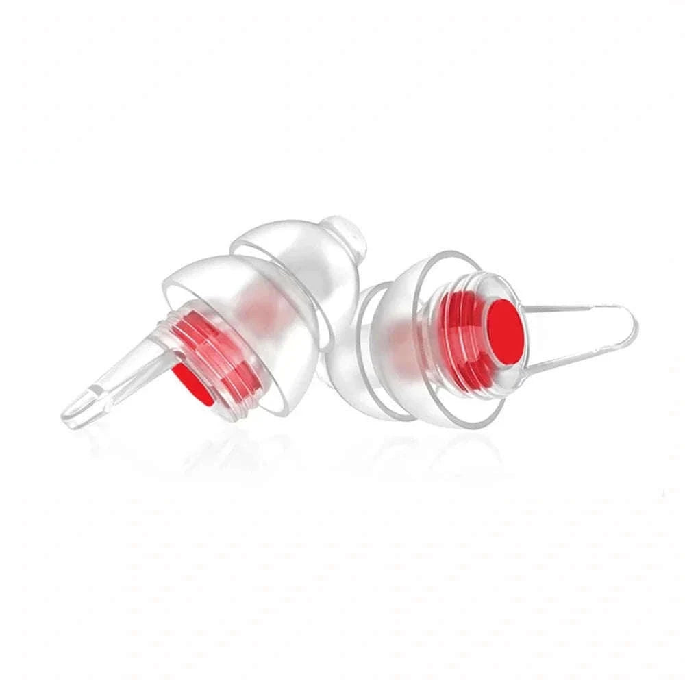 High Fidelity Silicone Ear Plugs for Clearer Sound and Comfort-Red-04