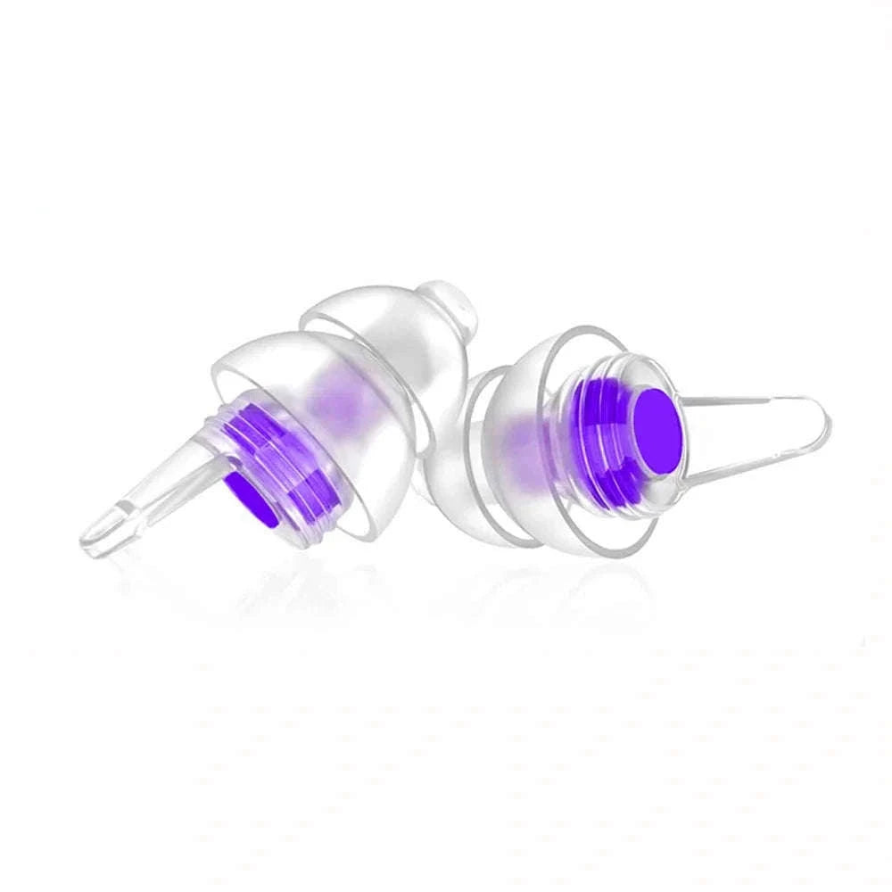 High Fidelity Silicone Ear Plugs for Clearer Sound and Comfort-Red-04