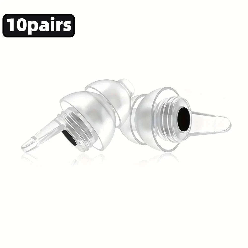 High Fidelity Silicone Ear Plugs for Clearer Sound and Comfort-Red-04