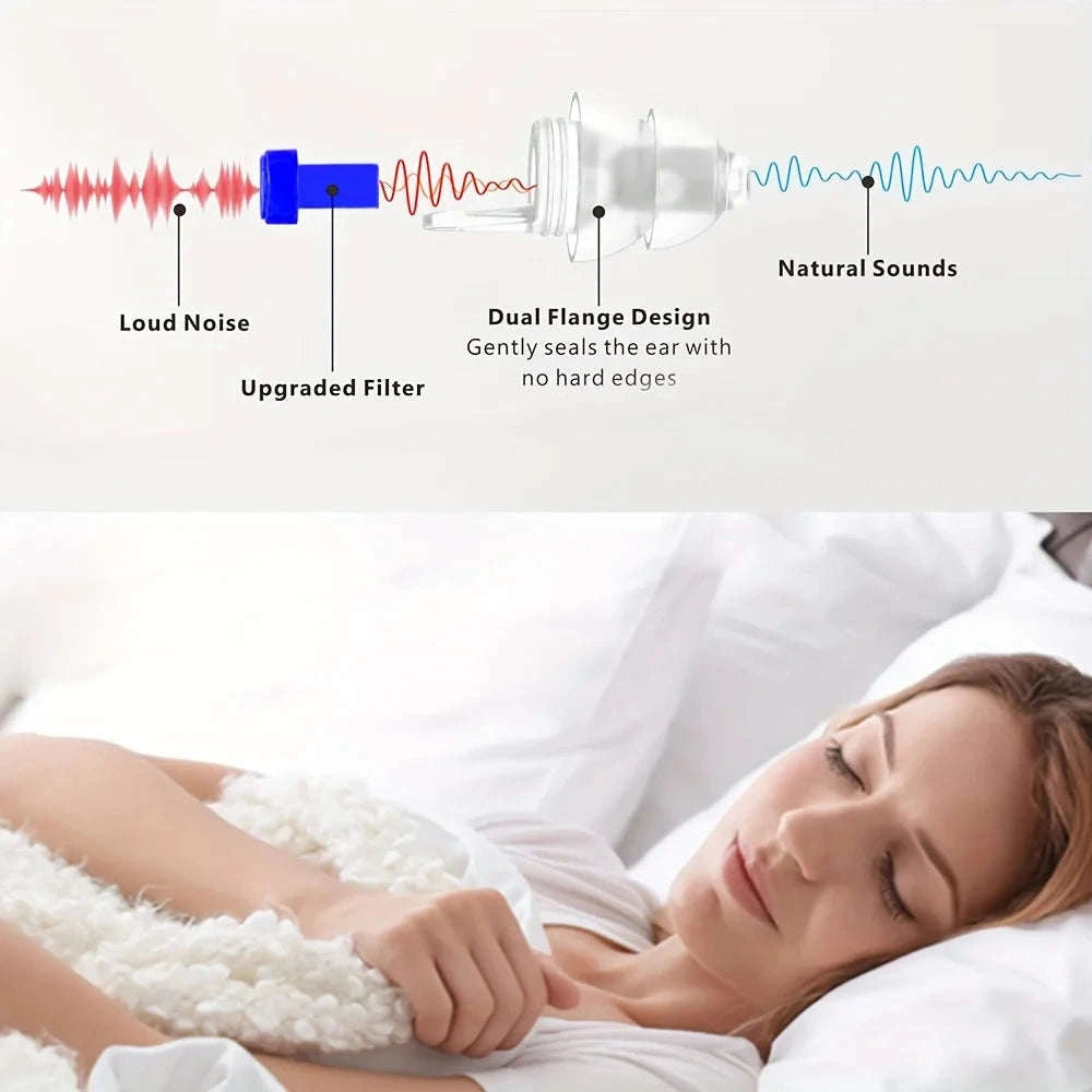 High Fidelity Silicone Ear Plugs-Red-04