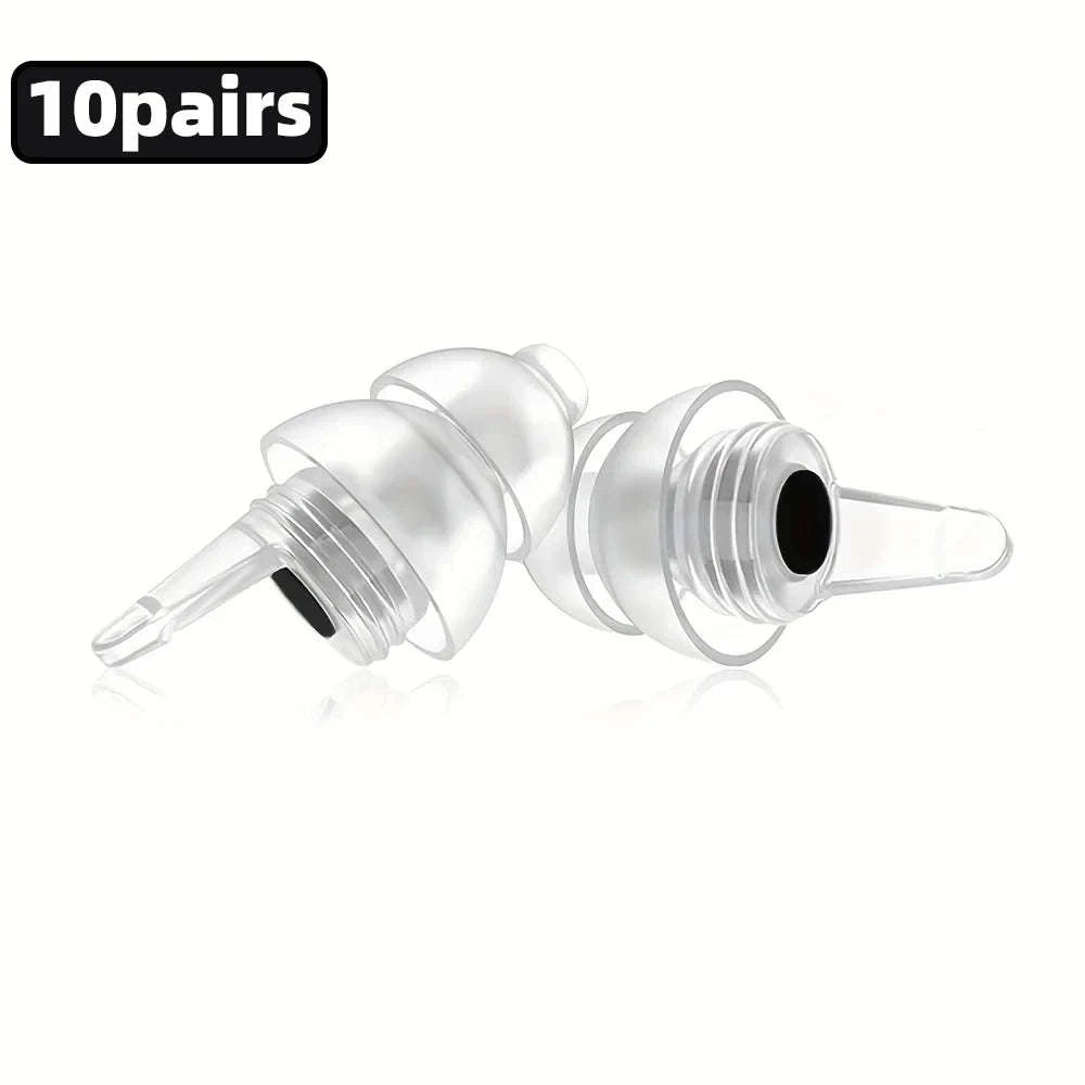 High Fidelity Silicone Ear Plugs-Red-04