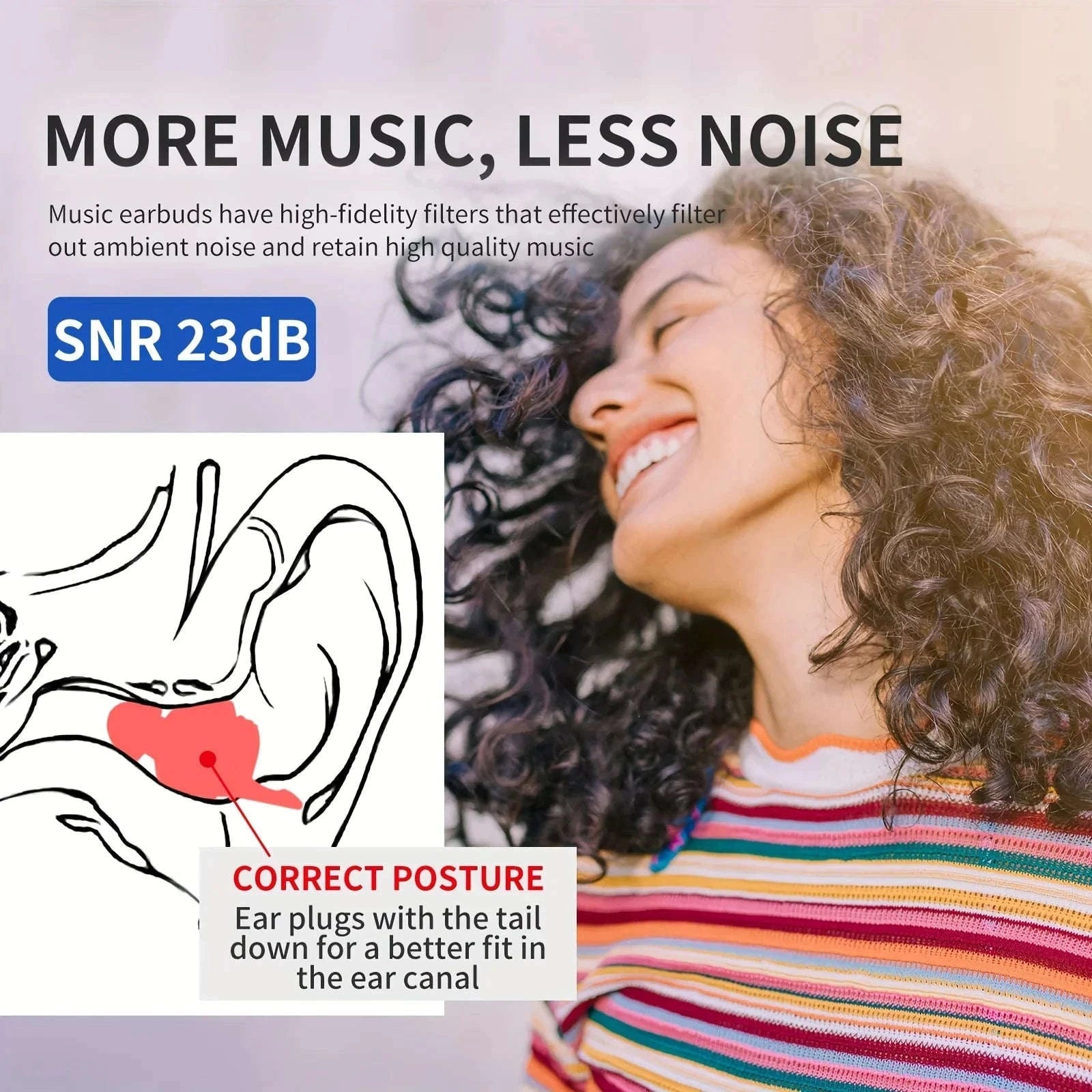 High Fidelity Silicone Ear Plugs-Red-04