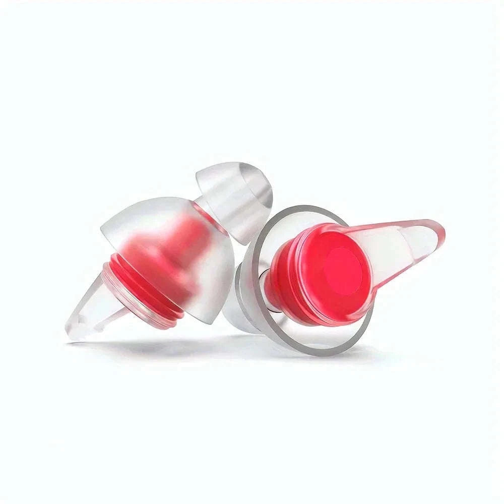 High Fidelity Silicone Ear Plugs-Red-04