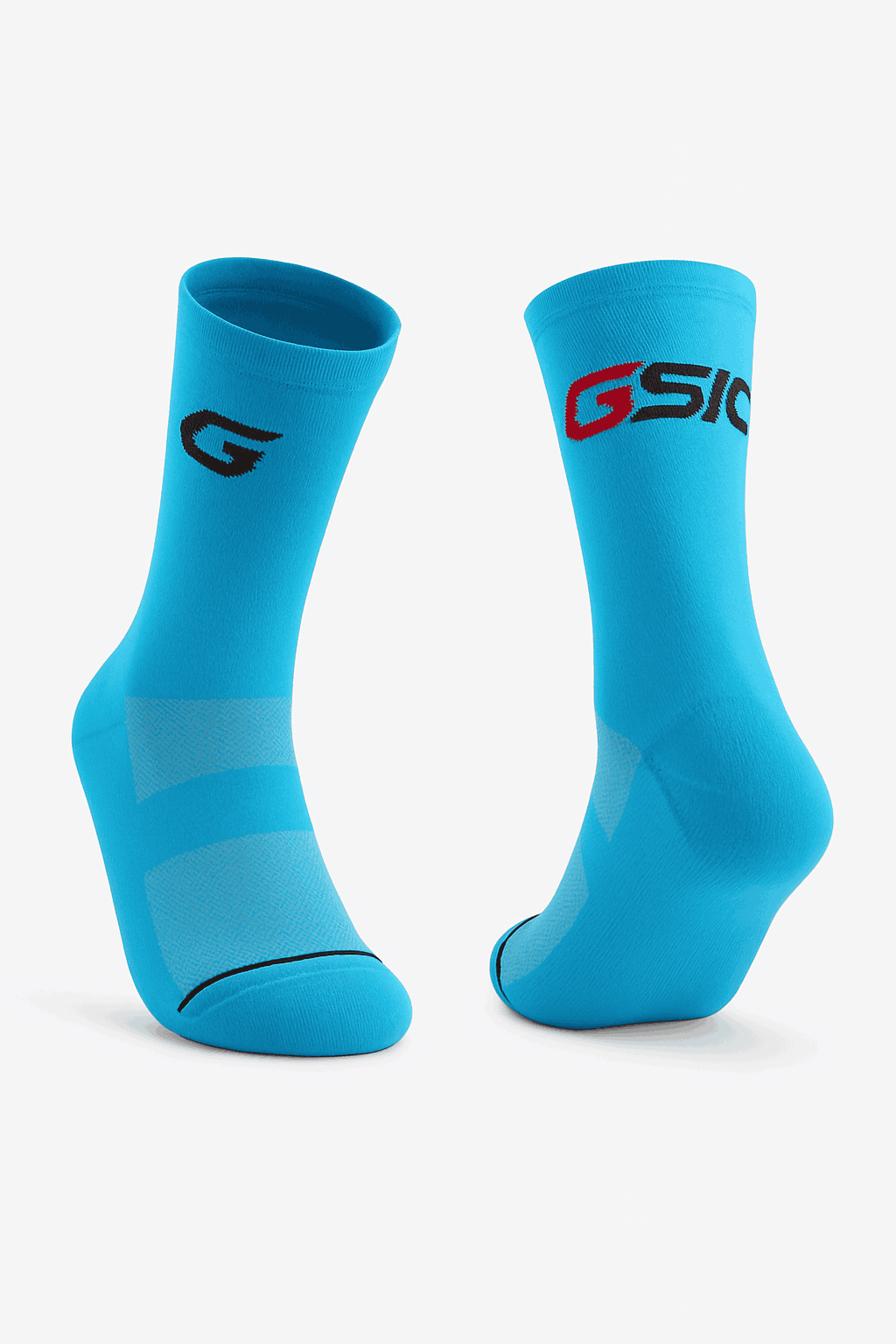 High Performance Cycling Compression Socks for Support and Comfort-vertical dark blue