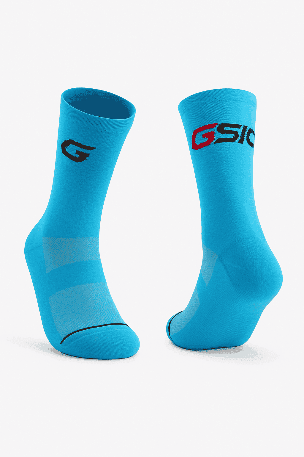 High Performance Cycling Compression Socks for Support and Comfort-vertical dark blue