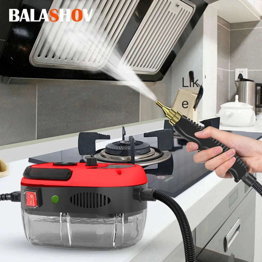 High Pressure Steam Cleaner for Deep Home Cleaning-Upgraded White / 110 V