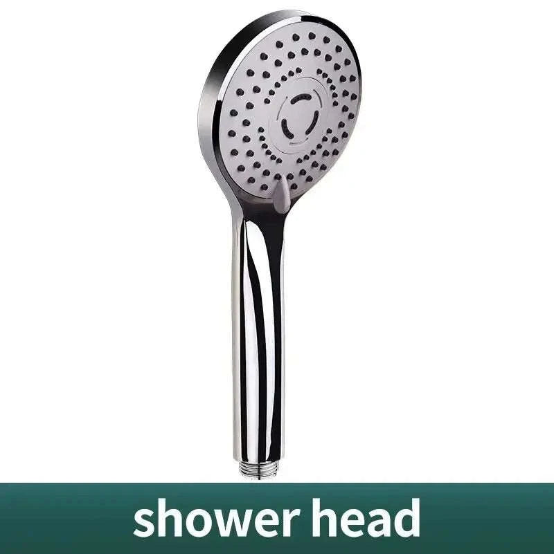 High Pressurized Hand Shower Head with 5 Spray Modes-shower set