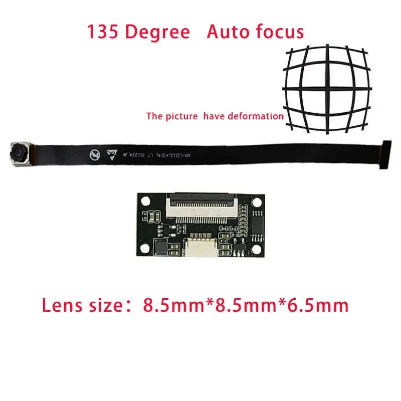High-Resolution USB Camera Module for Intelligent Vision Systems-12MP 135 deg AF