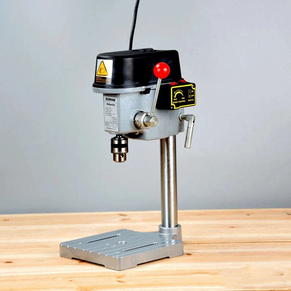 High Speed Mini Benchtop Drill Press 340W 1-10mm Chuck-US / EU / france