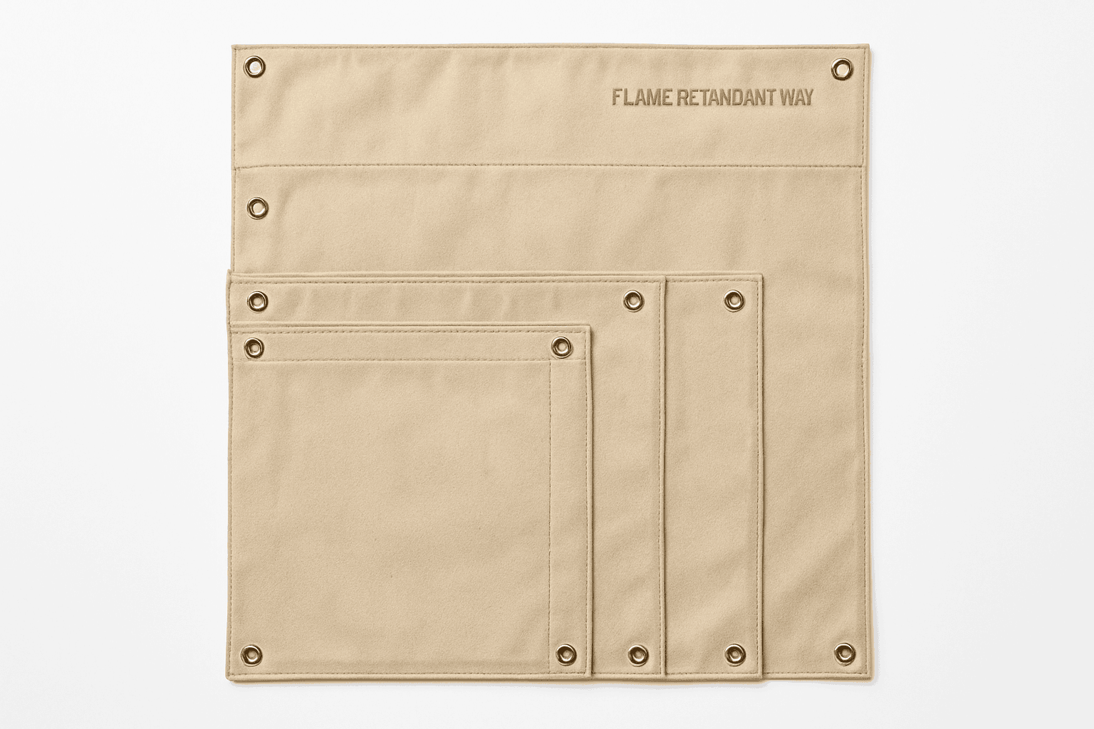 High Temperature Fire Blanket for Camping, Picnics and Barbecues-Fiberglass-L-80X60cm