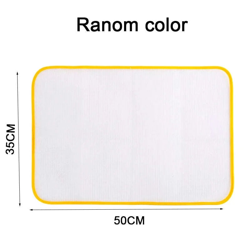 High Temperature Ironing Mesh Cloth Pad-40x60cm-random-5pcs