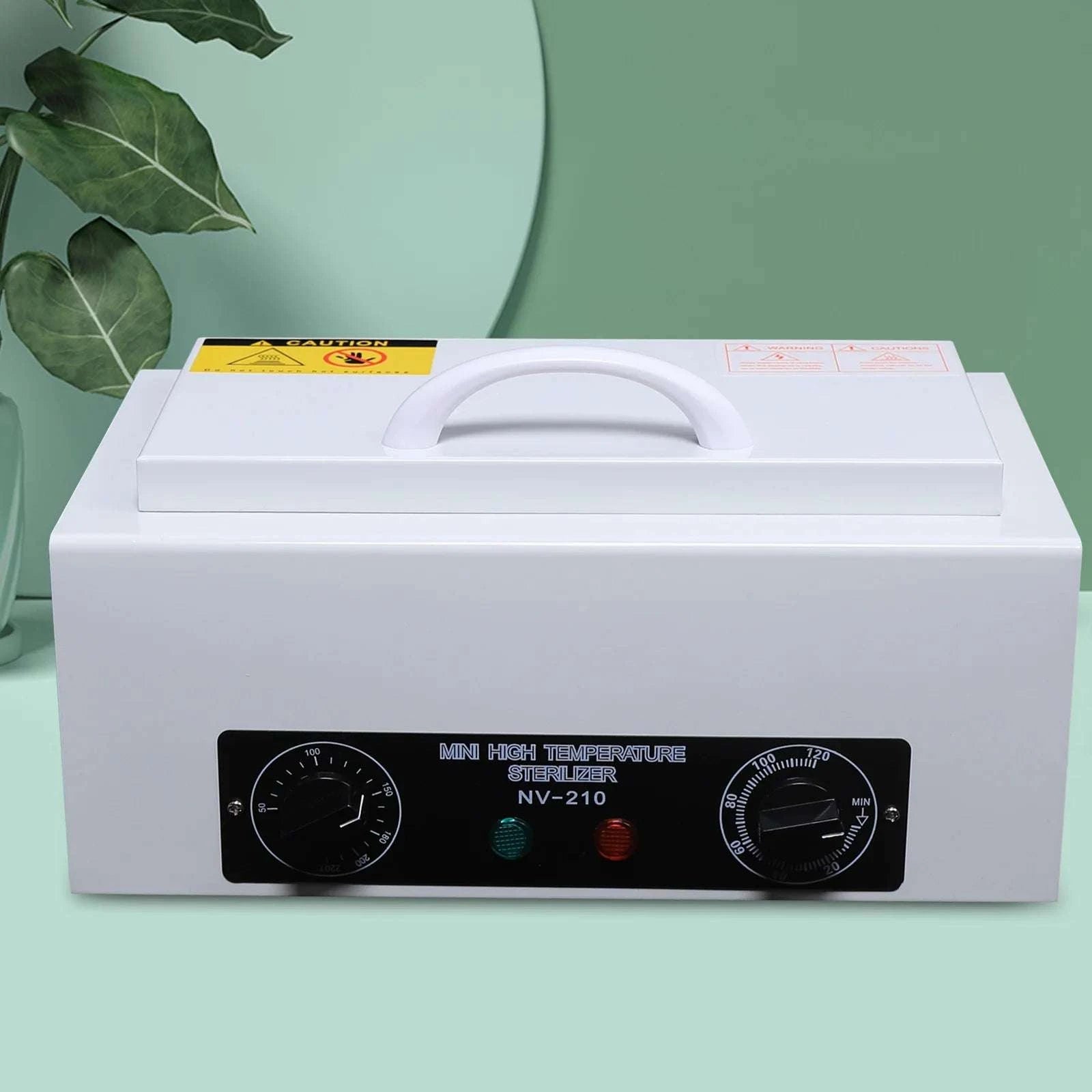 High Temperature Sterilizer Box for Tools & Utensils with Timer-WHITE / United States
