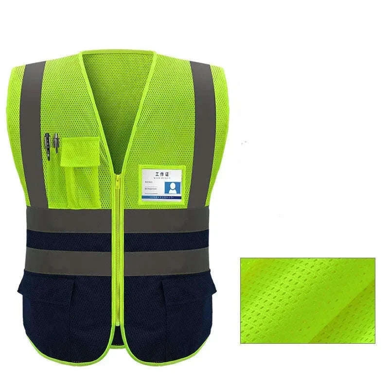 High Visibility Reflective Vest for Outdoor Safety-307 / XXL