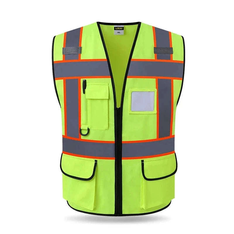High Visibility Reflective Vest for Outdoor Safety-307 / XXL