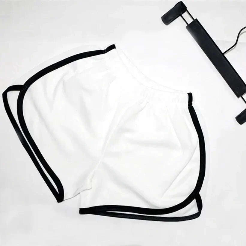 High-Waisted Fitness Shorts for Women-black / S