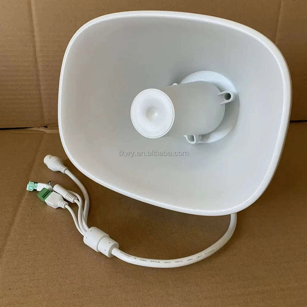 HIK Original DS-QAZ1307G1T-E(C) Network Horn Speaker 7W Support Schedule/live/emergency Broadcast Alarm Linkage Two-Way Audio-Default Title