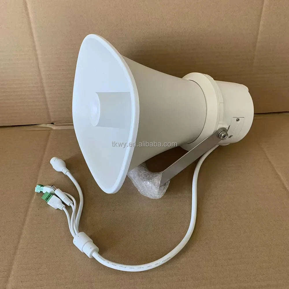 HIK Original DS-QAZ1307G1T-E(C) Network Horn Speaker 7W Support Schedule/live/emergency Broadcast Alarm Linkage Two-Way Audio-Default Title